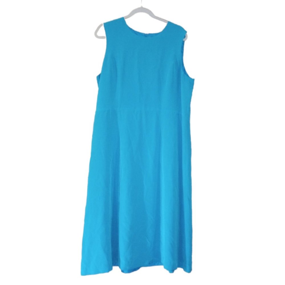 Victoria Holley Vintage Blue Dress Formal Plus Size 18W